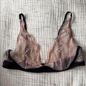 Addiction MEDIUM Sheer Lace Bralette